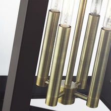 Livex Lighting, 20861-07, Oslo Collection, 4 Light Bronze Outdoor Extra Large Wall Lantern with Antique Brass Candles