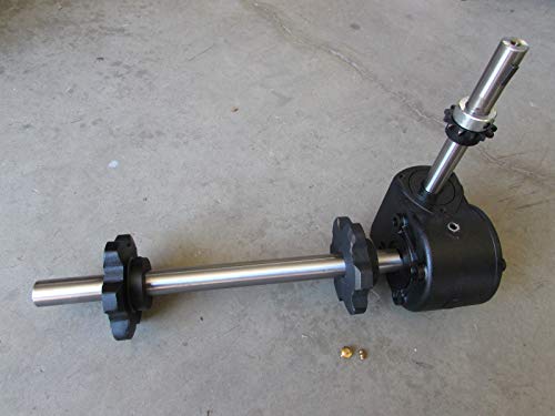 R&L SUPPLY Meyer Diamond Salt Spreader Gearbox Assembly with Sprockets 63177 00118-337-01
