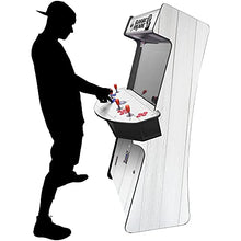 Creative Outdoor Distributor Full-Size Arcade Machine 32" Screen 3500 Games White Woodgrain