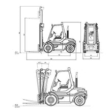 TOUCAN RC HOBBY Lesu 1/14 Hydraulic Forklift Transfer Truck Unassembled