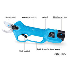 Long-Distance Electric Cutting Tools Garden Horticulture Tree Trimmer Professional Cutter with Sharp Blade Small Garden Tidying Kit Lithium Battery Easy to Carry Long Battery Life