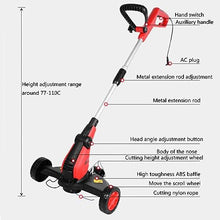 AMYYTL Electric Lawnmower Sale Hand Push Lawn mower650W Corded Electric Lawn Mower Telescopic Pole Small Household New Type Lawn Mower