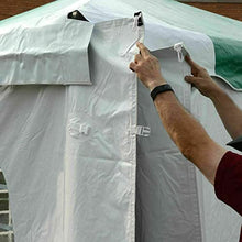 TentandTable 20' x 40' Premium Blockout Sidewall Kit for Canopy Tents White