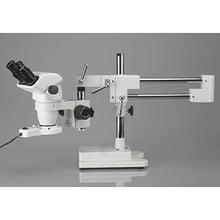 AmScope ZM-4BN Professional Binocular Stereo Zoom Microscope White