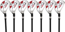 Majek Men's Golf All Hybrid Complete Full Set Black
