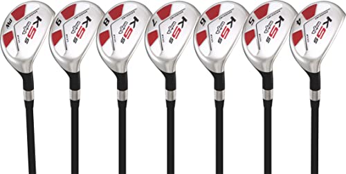 Majek Men's Golf All Hybrid Complete Full Set Black