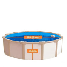 IJOWEEN 27 Foot Overlap Round Above Ground Pool Wall Liner, 30 Gauge Thick