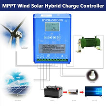 ,Blue,24V,10000W MPPT Wind Solar Hybrid Charge Controller