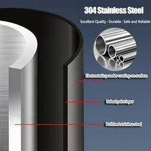 Aenmezen 150cm Pool Fountain Spout, Stainless Steel Waterfall Overflow