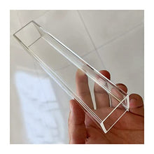 EVANEM 1pcs Acrylic Square Tube, for Garden Supplies 10~100mm Side Acrylic Square Pipe Hollow Duct Transparent Tube PMMA Tubing (Color : 490mm 1Pcs, Size : 200x200x4mm)
