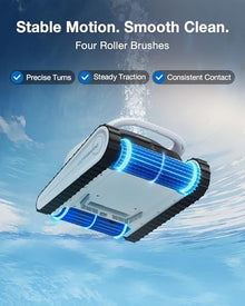 ECOVACS Ultramarine P1 Cordless Robotic Pool Cleaner, 180-Min Runtime