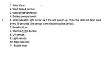MISOL Weather Station with RS485 Port, 4 Wires Cable, with Cable Length (10 Meter)