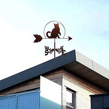 Animals Weather Vane Farm Scene Vintage Weathervane Hollow-Carved Design Wind Direction Indicator Practical Professionnel Measuring Tool Easy to Assemble A 35X50CM (B 35X50CM) (D 35X50CM)