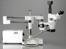 AmScope Digital Trinocular Stereo Zoom Microscope 0.67X-4.5X White