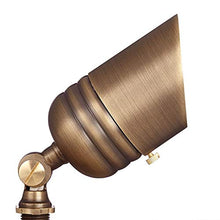 VOLT 12V Brass Fat Boy LED Outdoor Spotlight 6-Pack Kit Bronze