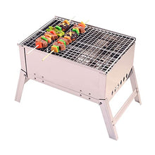 YHdtUO Grill Accessories, Portable Camping Kitchen SIL Set, BBQ Tools Set with Foldable Grill and Storage Case, Perfect for Outdoor, Camping, Backyard，