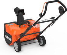 Yard Force YF60vRX22-ST 60V 22-Inch Cordless Snow Blower, Powerful 4.0 Ah Lithium-Ion Battery, 10-Inch Snow Depth, 180° Chute, Self-Propelled with LED Light