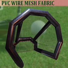 INTSUPERMAI Inflatable Golf Practice Net Black