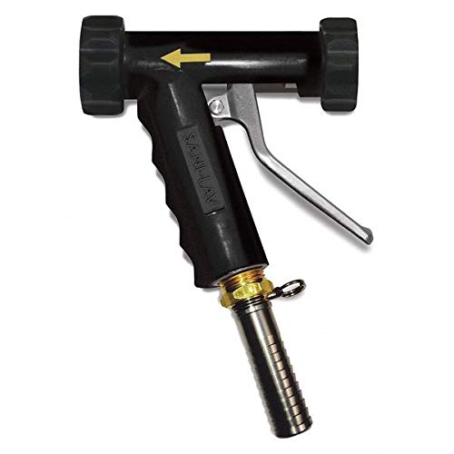 Spray Nozzle,Black,SS,150 psi,6-1/4" L