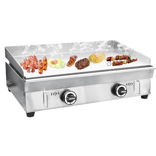 Maisutseb 29‘’ Commercial Gas Griddle stainless steel Flat Top Grill