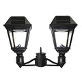 Gama Sonic Imperial III Solar Post Light Black