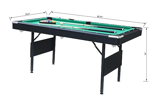 Gao Bao Long Folding Pool Table Green