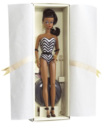 Mattel Barbie Collector Fashion Model 1959 African American Doll White