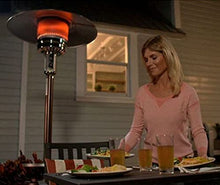 SUNHEAT International Umbrella Portable Propane Patio Heater 46000 BTU with Black Finish - PHRDBK