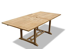Windsor's Geniune Grade A Teak 82"x 39" Rectangular Dining Extension Table w/Two 72" Benches and Two 18" Benches, Seats 8-10,5 Yr Wrty, Teak Lasts A Lifetime!