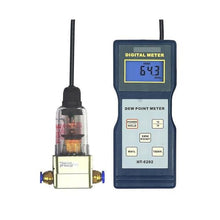 Indoor Outdoor Thermometer, Portable Dew Point Meter HT-6292 Gas Tester 0.1 RH .1ºC Industrial Temperature and Humidity for Greenhouse,Garden