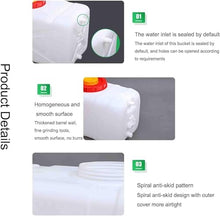 DIROVO Water Tank Plastic Rain Barrels Handle Design Large Diameter Easy Clean Environmental Protection and Hygiene Convenient Carry(200L)