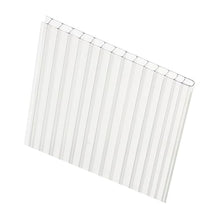 Twin Wall Polycarbonate Greenhouse Panels | Greenhouse Panels | Polycarbonate Roof Panels | Hurricane Panels | Clear, Light Weight | 8mm | Size: 36" x 72" | 5 Pack