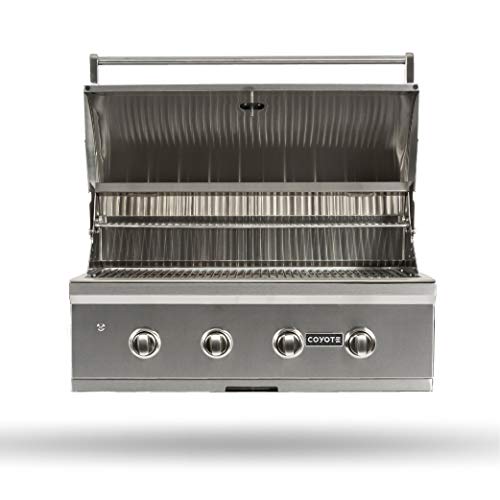 Coyote C-Series 36-Inch 4-Burner, Built-in Natural Gas Grill - C2C36NG