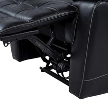 Furnifact Leather-Upholstered Power Lift Recliner Chair with Dual Motor, Electric Recliner Chairs for Adults Living Room, Black