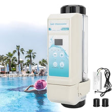 AiODiO Automatic Self Cleaning Salt Chlorinator, 8/12/16/20g/h Electrolytic Salt Chlorine Generator System, Salt Water Spa Chlorinator Device, Saltwater Chlorine Generator for Swimming Pool 16g/H