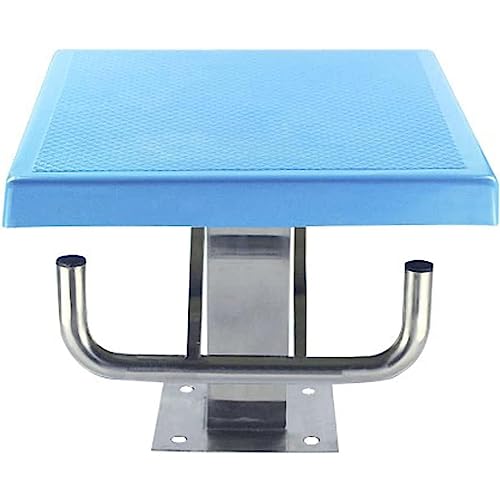 AMHUKIP 1pc Heavy Duty Diving Board with Base - Professional Swimming Pool Diving Platform for Competitions and Training