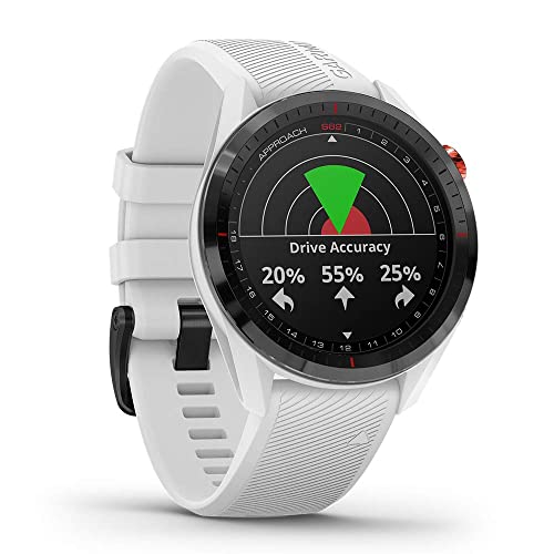 PlayBetter Garmin Approach S62 Golf GPS Watch White