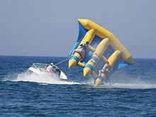 Foammaker Inflatable Flying Fish Fishing Boat Yellow/Blue