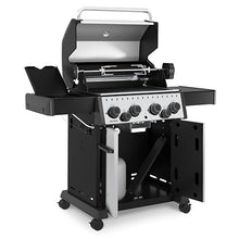 Broil King 865384 Crown S 490 4-Burner Propane Gas Grill with Side Burner and Rear Rotisserie Burner in Stainless Steel