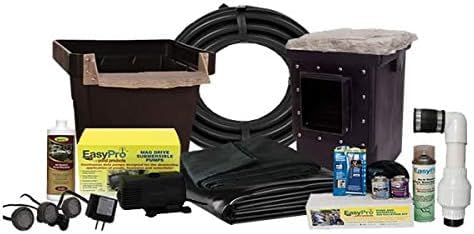 EASYPRO ES611FB PRO-Series Small Pond Kit, 6' x 11' x 2'. 750 Gallon