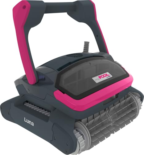BWT myPOOL Luna Robotic Pool Cleaner for In-Ground Pools, Cleans Floor, Walls & Waterline, App Control, 3 Cleaning Cycles (1.5–2.5 hrs), Powerful 5,000 GPH Suction, 59ft Cable
