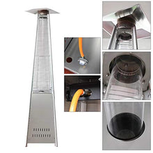 AIZYR Outdoor Patio Heaters, Liquefied Gas Fast Heating Heaters with Split Pulse Ignition for Gardens and Terraces