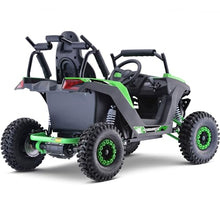 MotoTec Raider Kids UTV 48v 1200w Full Suspension Large Green