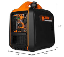 WEN 2500-Watt Inverter Generator, Quiet, Portable, and Lightweight with Fuel Shut Off (56250i)