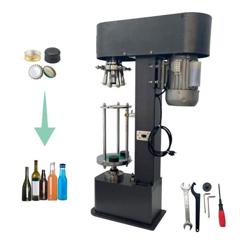 Yokoma Automatic Bottle Cap Capping Machine Black