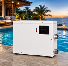 forplubossmmp Spa Heater 11kw, Electric Swimming Pool & Hot Tub Water Heater with Digital Touchscreen Thermostat, Stainless Steel Pool Heater for Above Ground Inground Pool, Bathtub 11kw