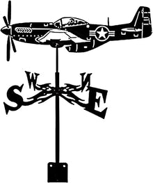 Weathervane Metal for roof Garden Yard Decorative Wind Vane Wind Vane Garden Courtyard Metal Iron Wind Vane Farm Durable Black (#3)