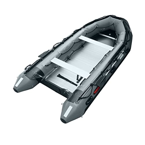 Seamax Ocean430T Commercial Grade Inflatable Boat 14ft Dark Grey