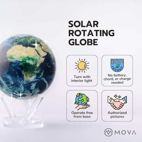 MOVA Globe Yellow Political Map 6