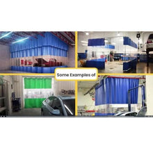 Commercial Outdoor Waterproof Curtains, Clear Vinyl Curtain for Pergola, Garage, Patio, Custom Size(8x3m)